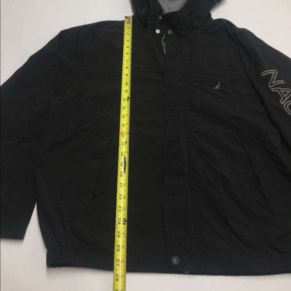 Sold❌ NAUTICA JACKET WINDBREAKER SPELL OUT L - Picture 4 of 8